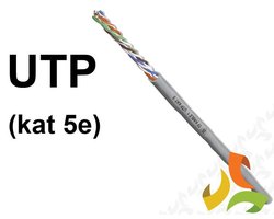 Przewód UTP 5e 4x2x0,5mm2 cat5e - Kabel sieciowy TI0006 BITNER - zdjęcie