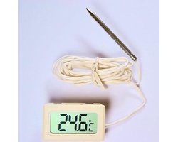 Termometr cyfrowy 50°C do+300°C , elektroniczny z Sondą, LCD - zdjęcie