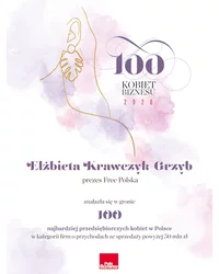 Dyplom - 100 kobiet biznesu 2020 - zdjęcie