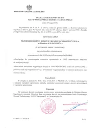 Certyfikat WDT (2015) - zdjęcie