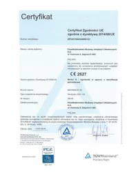 Certyfikat TUV (2018) - zdjęcie