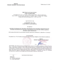 Certyfikat UDT - naprawy (2020) - zdjęcie