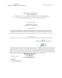 Certyfikat UDT - wytwarzanie (2022) - zdjęcie