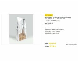 Promocja!-30% Torebka OPP20met/OPP40~135x70x420mm - zdjęcie