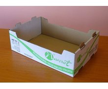 Skrzynka tekturowa do warzyw duża - zdjęcie