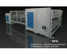 Sklejarki do opakowań wielkogabarytowych typu DFG 3000 - zdjęcie