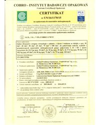 Certyfikat UN/16/1170/15 (2015) - zdjęcie