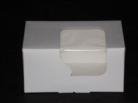 Pudełko bez druku na 2 muffinki rozm.16x11x8 - zdjęcie
