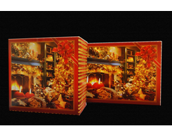 Pudełka świąteczne 'Kominki' - zdjęcie