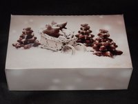 Pudełka świąteczne na ciasto 'Zimowe pierniki' - zdjęcie