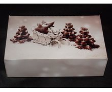 Pudełka świąteczne na ciasto 'Zimowe pierniki' - zdjęcie