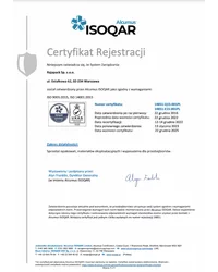 Certyfikat ISO 9001:2015, ISO 14001:2015 - zdjęcie
