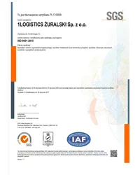 Certyfikat ISO 9001:2015 (2023) - zdjęcie
