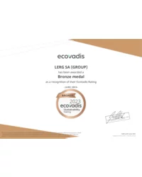 Certyfikat Ecovadis 2023 - zdjęcie