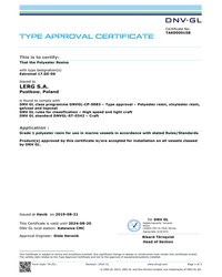 Certyfikat DNV-GL  Estromal 17.GE-06 - zdjęcie