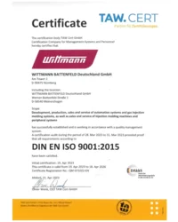 Certyfikat DIN EN ISO 9001:2015 (2023) - zdjęcie