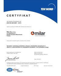 Certyfikat DIN EN ISO 9001:2015 (2019) - zdjęcie