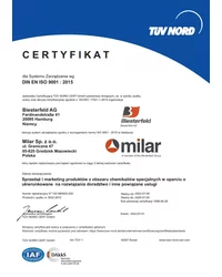 Certyfikat DIN EN ISO 9001:2015 (2022) - zdjęcie