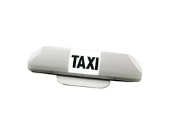 Lampa taxi dzielona - Baton - zdjęcie