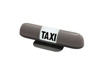 Lampa taxi dzielona - Baton II - zdjęcie