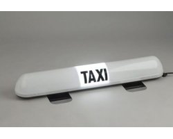 Lampa taxi dzielona - Belka - zdjęcie