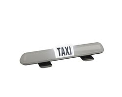 Lampa taxi dzielona - Belka prostokątna - zdjęcie