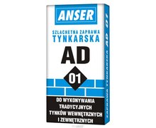 AD 01 Zaprawa tynkarska 25kg - zdjęcie