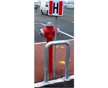 Odbojnica parkingowa bramka - zdjęcie