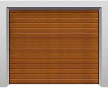 Segmentowe bramy garażowe CLASSIC, panel S - zdjęcie