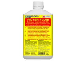 Preparat zwiększający skuteczność filtra magnetycznego w syst. c.o. MAGNETIC FILTER FLUID 1L - zdjęcie