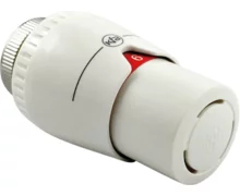 Głowica termostatyczna cieczowa biała - zdjęcie