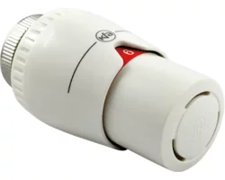 Głowica termostatyczna cieczowa biała - zdjęcie