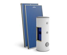 Zestaw solarny z kolektorami miedzianymi Premium Standard - zdjęcie