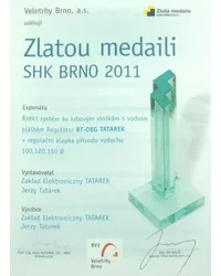 Złoty medal Brno 2011 - zdjęcie