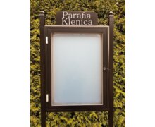 Gablota kościelna w wersji wolnostojącej - zdjęcie