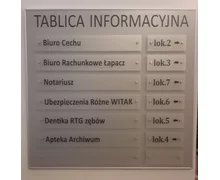 Tablice informacyjne panelowe - zdjęcie