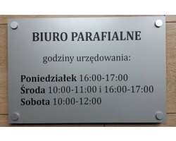Tabliczki przydrzwiowe - zdjęcie