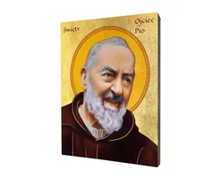 Ikona Święty Ojciec Pio - zdjęcie