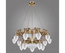 Seria lamp OURO &#8211; mosiężne żyrandole, kinkiety, plafoniery - zdjęcie