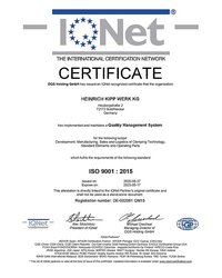 Certyfikat ISO 9001:2015	 - zdjęcie
