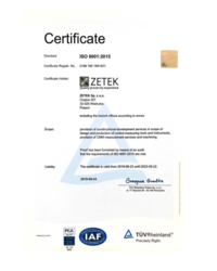 Certyfikat ISO 9001-2015 - zdjęcie