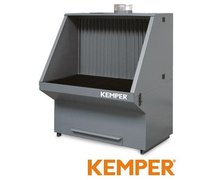 Stół szlifierski Kemper 1010x1060x1700 do podłączenia odciągu - zdjęcie