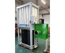 Filtr EK-24 4800m³/h z wentylatorem WTK-4 oraz mechanicznym otrzepywaniem worków - zdjęcie