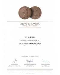 Medal Europejski 2016 - zdjęcie