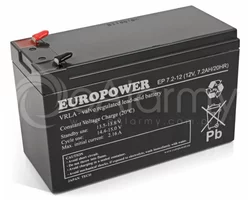 Akumulator EP 7,2-12 Europower - zdjęcie