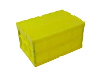 Pojemniki składane - Pojemnik Futerbox w kolorze żółtym - zdjęcie
