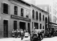 1906: Bosch Magneto Co., Nowy Jork/USA. Pierwsze amerykańskie przedstawicielstwo firmy Bosch miało swoją siedzibę, w latach 1906-1908, w Nowym Jorku przy 160 West 56th Street