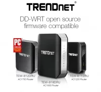 TRENDnet ogłasza kompatybilność bezprzewodowych routerów AC z oprogramowaniem DD-WRT