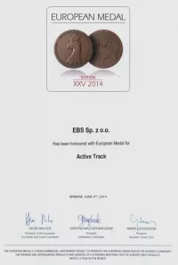 EBS w Klubie BCC - Medal Europejski dla Active Tracka
