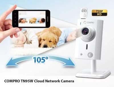 COMPRO Przedstawia Kamerę TN95W z Ultra Szerokokątnym Obiektywem i Rozdzielczością 720P HD